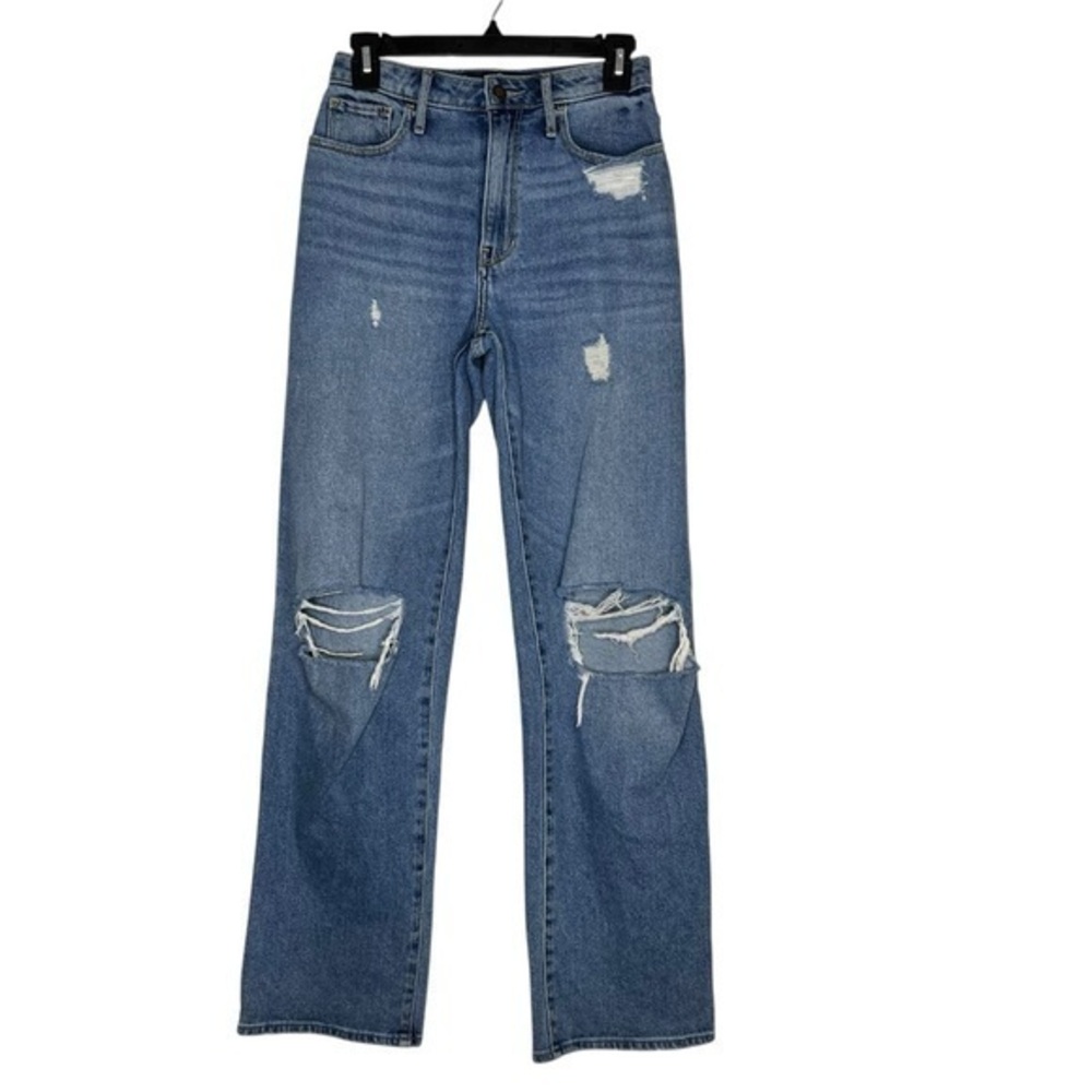 Hollister Vintage Stretch Ultra High Rise Dad Jeans Size 25